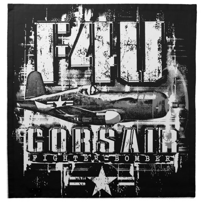 F4U CORSAIR CLOTH NAPKIN (Front)