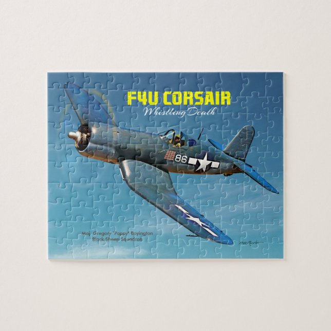 F4U Corsair Jigsaw Puzzle (Horizontal)