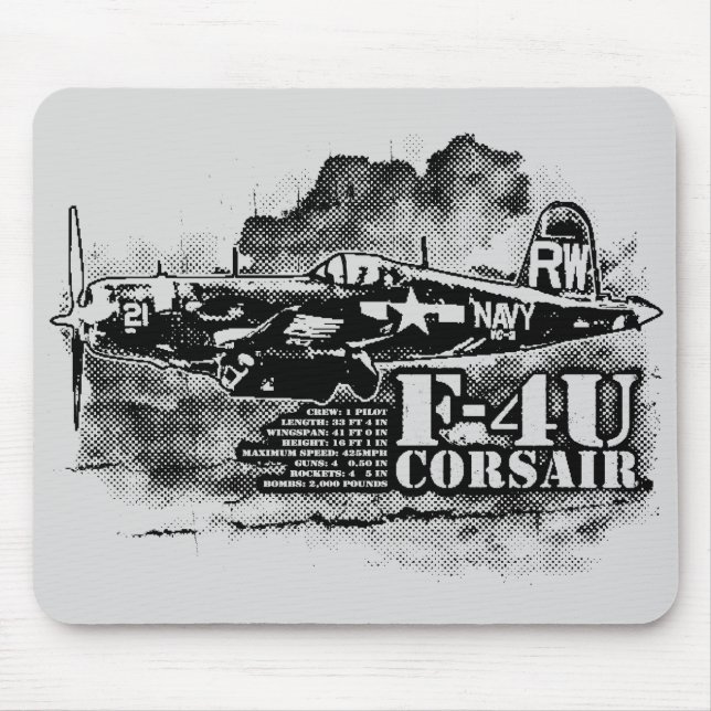 F4U CORSAIR MOUSE PAD (Front)