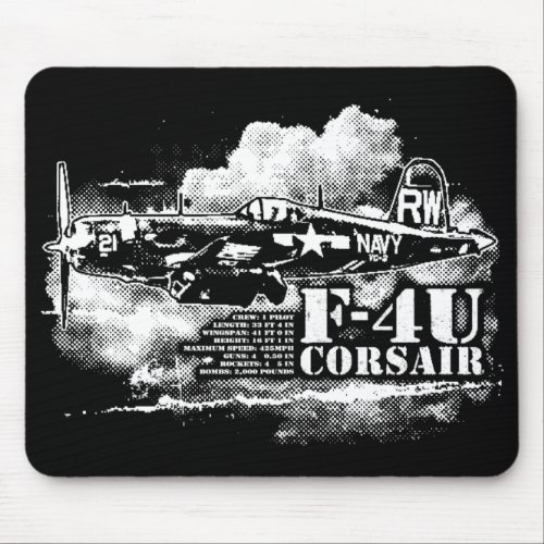 F4U CORSAIR MOUSE PAD