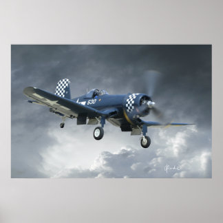 F4U Corsair Poster