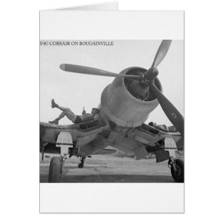 F4U CORSIAR ON BOUGAINVILLE CARDS