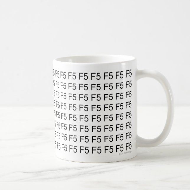 F5F5F5F5F5 COFFEE MUG (Right)