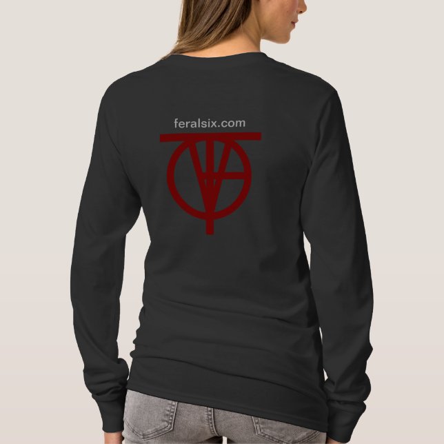 F6 Womens L/S T-shirt (Back)