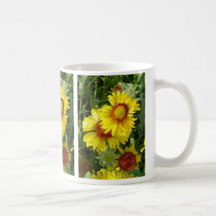 F6 Yellow Wildflowers Gaillardia Coffee Mug