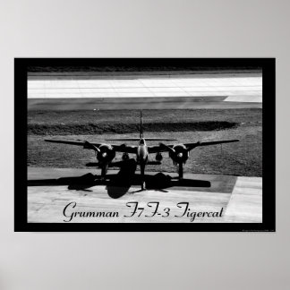 F7F-3 Tigercat Headon Poster