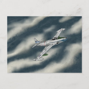 F80 Shooting Star Postcard