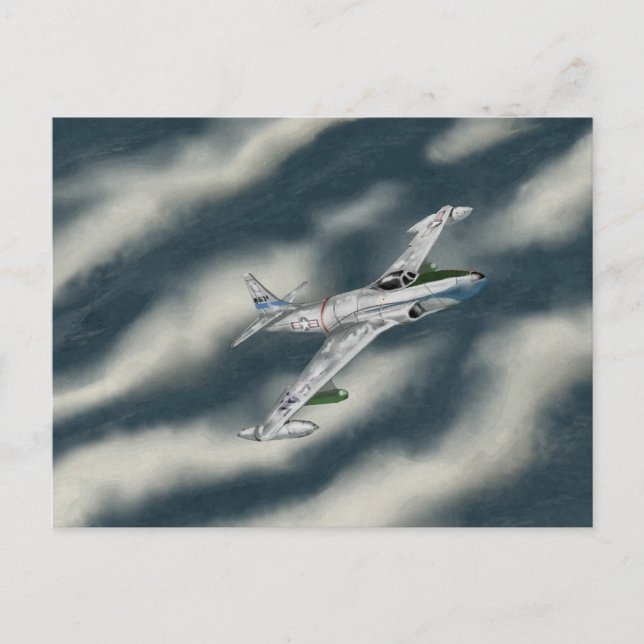 F80 Shooting Star Postcard (Front)