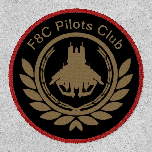 F8C Pilots Club Patch (Front)