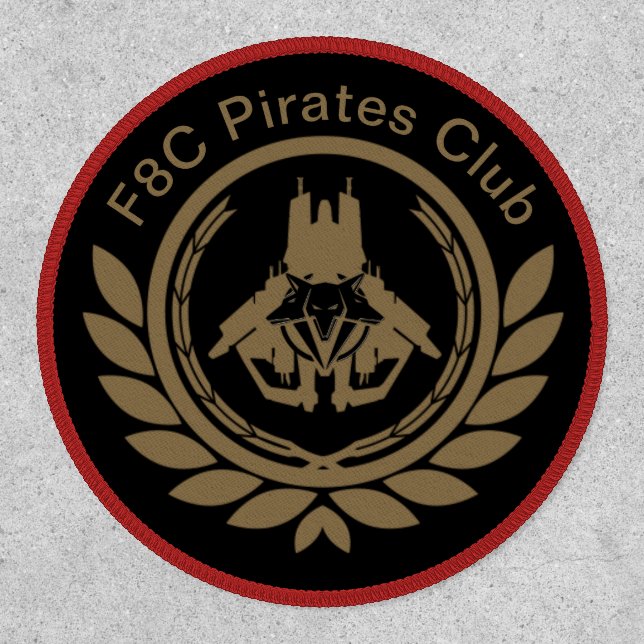 F8C Pirates Club Patch (Front)