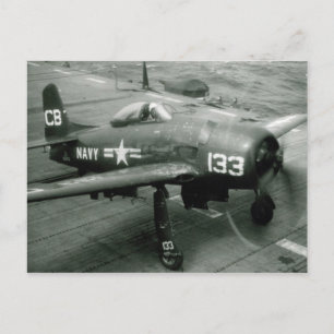 F8F Bearcat Postcard