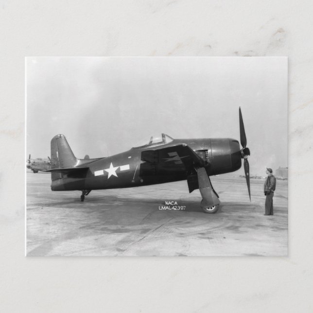 F8F Bearcat Postcard (Front)