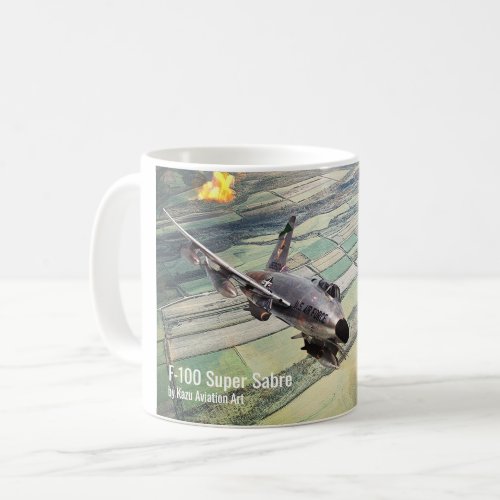  F-100 Super Sabre Coffee Mug