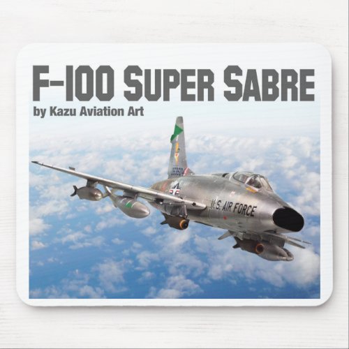 F_100 Super Sabre Mouse Pad