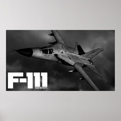 F_111 Aardvark Poster