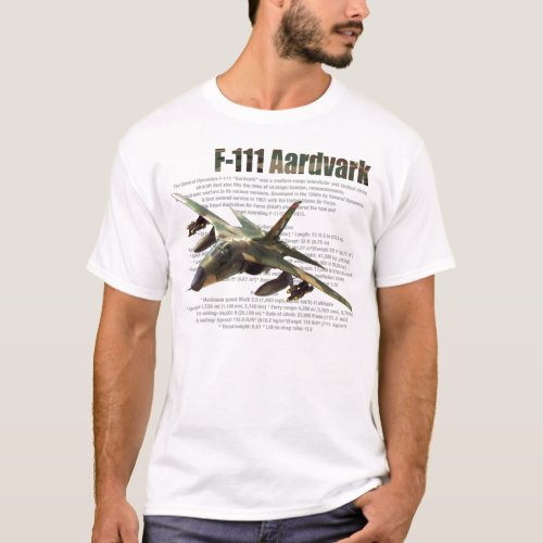 F_111 Aardvark  T_shirt