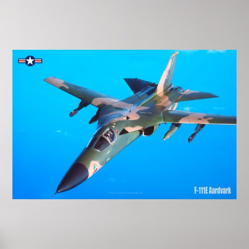F_111E AARDVARK POSTER