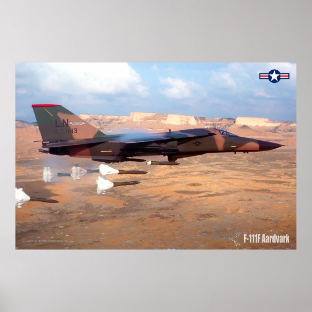 F-111F AARDVARK POSTER (Front)