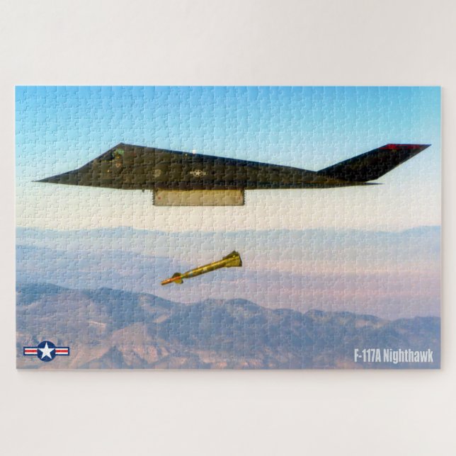 F-117 NIGHTHAWK (20x30 INCH) Jigsaw Puzzle (Horizontal)