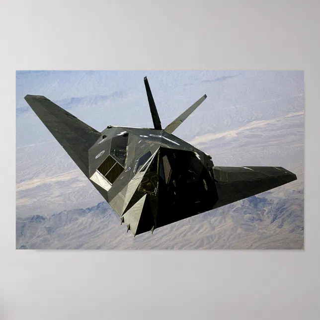 F 117 Nighthawk Poster Zazzle f-117-nighthawk-poster-zazzle