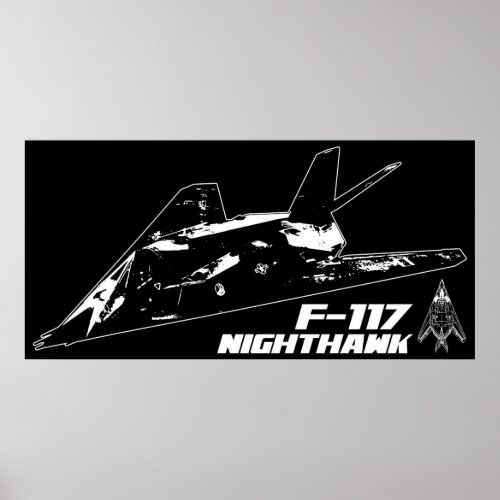 F_117 Nighthawk Poster