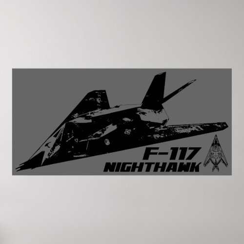 F_117 Nighthawk Poster