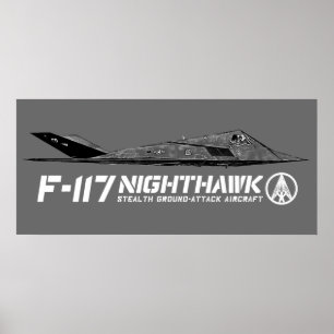 F-117 Nighthawk Poster