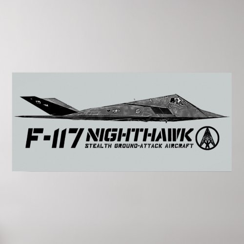 F_117 Nighthawk Print