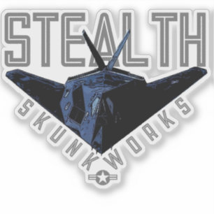 F-117 STEALTH BOMBER STICKER