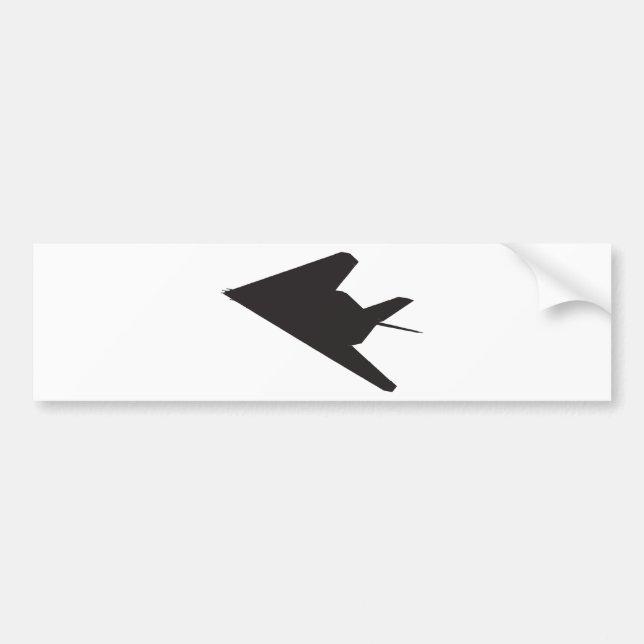 F-117 Stealth Fighter Bumper Sticker (Front)