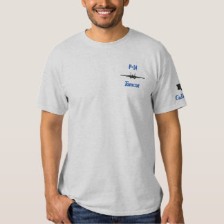 F-14 Tee with Callsign Embroidered
