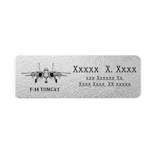 F_14 TOMCAT    _ ADDRESS LABELS