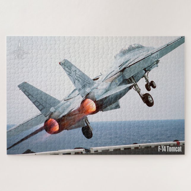 F-14 TOMCAT "AFTERBURNER" (20x30 inch) Jigsaw Puzzle (Horizontal)