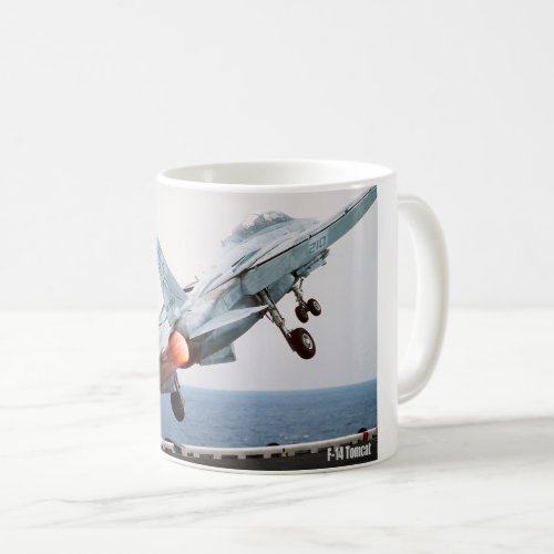 F_14 TOMCAT AFTERBURNER COFFEE MUG