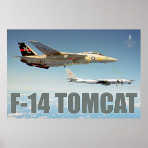 F-14 TOMCAT "BEAR" POSTER