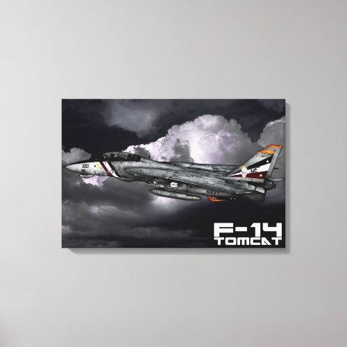 F_14 Tomcat Canvas Print
