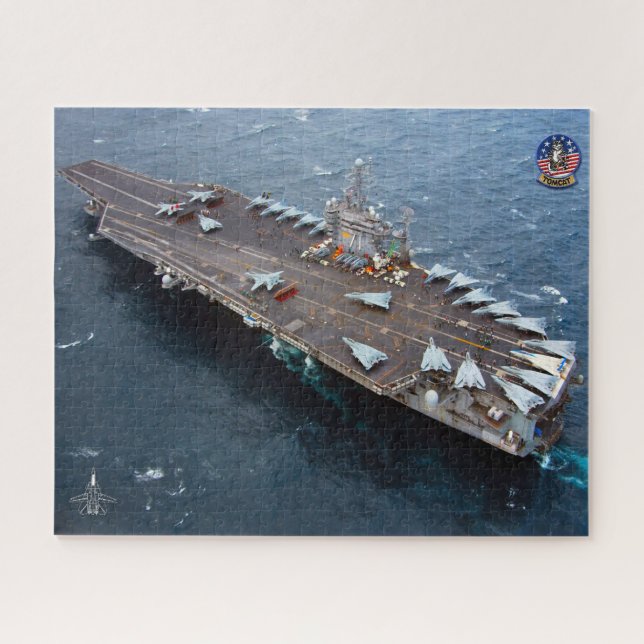 F-14 TOMCAT “CARRIER” (16x20 inch) Jigsaw Puzzle (Horizontal)