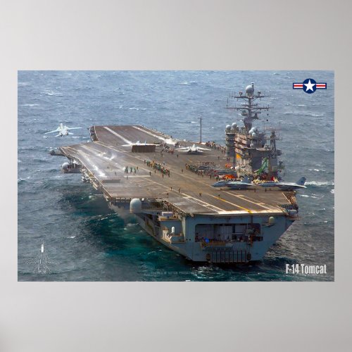 F_14 TOMCAT CARRIER POSTER