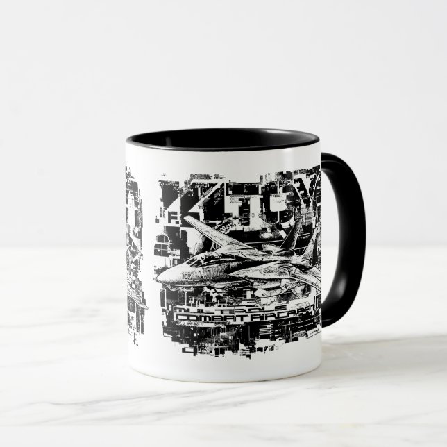 F-14 Tomcat Combo Mug (Front Right)