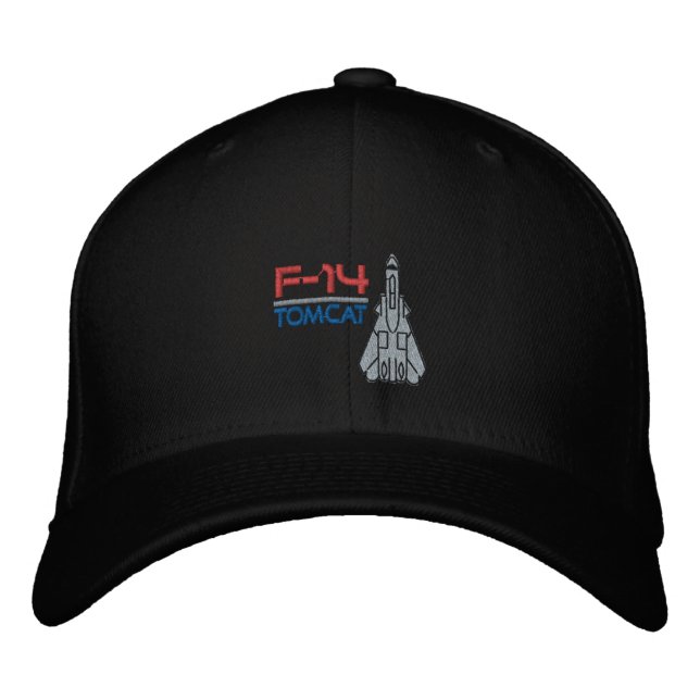 F-14 Tomcat Embroidered Baseball Hat (Front)