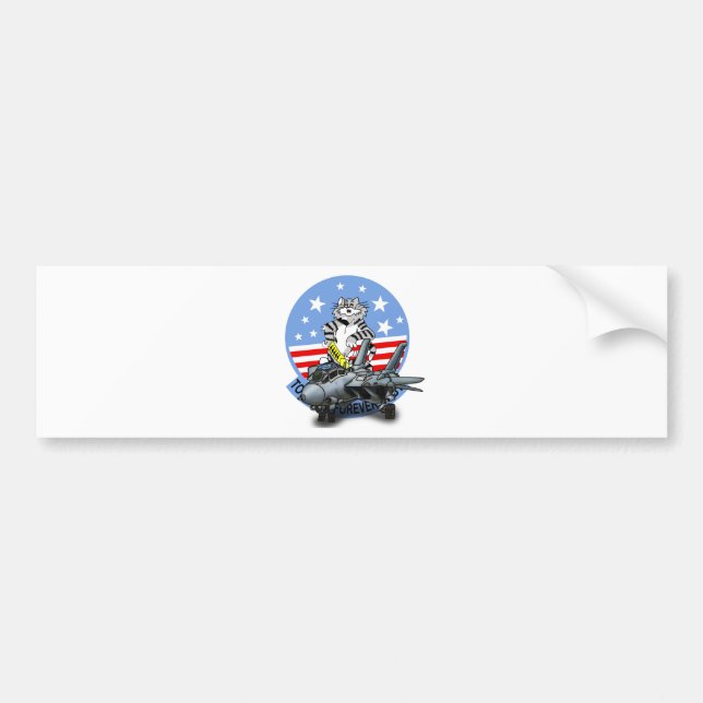F-14 TOMCAT Forever Bumper Sticker (Front)