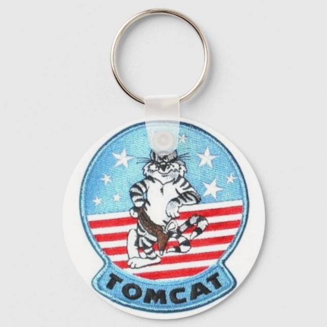 F-14 TOMCAT JET FIGHTER KEYCHAIN (Front)