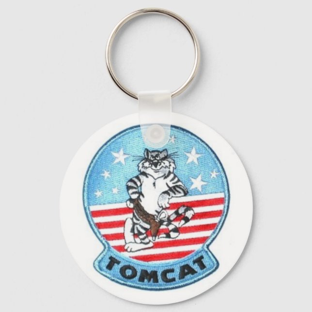 F-14 TOMCAT JET FIGHTER KEYCHAIN (Front)