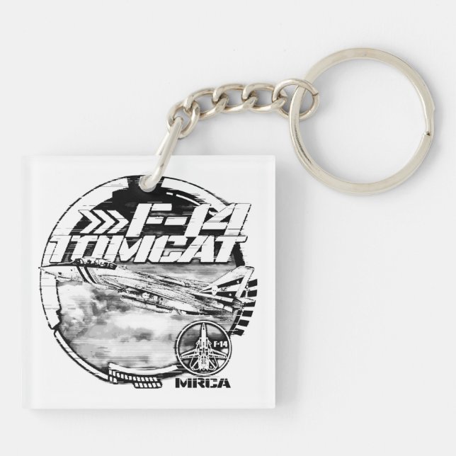 F-14 Tomcat Keychain (Back)