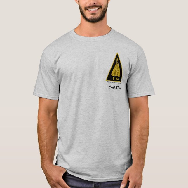 F-14 Tomcat - Light colored T-Shirt (Front)