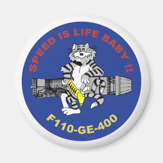 F-14 Tomcat Magnet (Front)