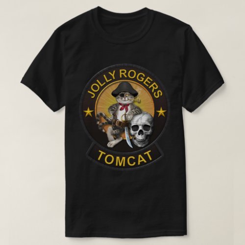F_14 Tomcat Mascot Jolly Roger 2 T_Shirt