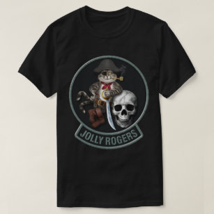 F-14 Tomcat Mascot Jolly Rogers T-Shirt