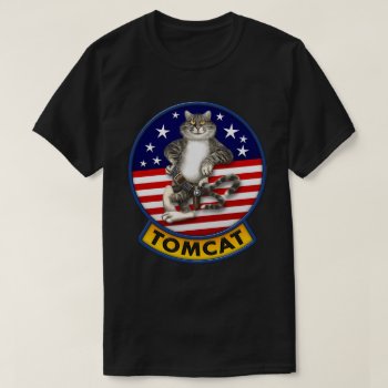 F-14 Tomcat Mascot T-shirt by tempera70 at Zazzle