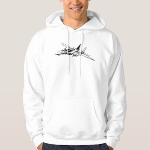 F_14 Tomcat Mens Basic Hooded Sweatshirt T_Shirt